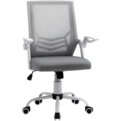 Vinsetto Mesh Swivel Office Chair - Office Chair, Grey Vinsetto Mesh Swivel Office Chair - Office Chair, Grey