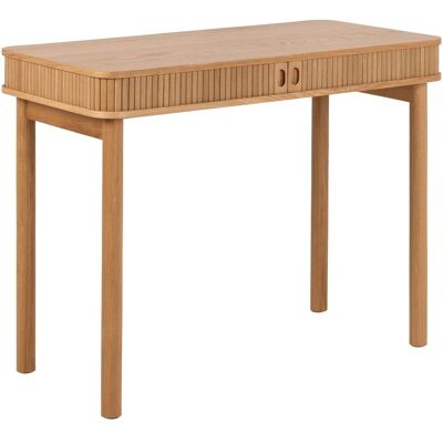 Furniture To Go Langley Office Desk in Oak in Light Oak Light Oak Furniture To Go Langley Office Desk in Oak in Light Oak Light Oak