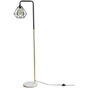 ValueLights Talisman Gold Floor Lamp