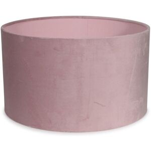 ValueLights Reni Medium Pink Velvet Pendant Shade