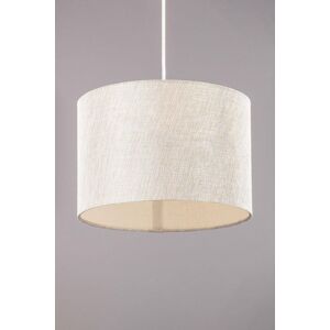 BHS Lighting Metallic Linen Easy Fit Light Shade in Natural Size: 30 cm diameter x 21 cm high Natural 30 cm diameter x 21 cm high BHS Lighting Metallic Linen Easy Fit Light Shade in Natural Size: 30 cm diameter x 21 cm high Natural 30 cm diameter x 21 cm high