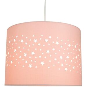 Happy Homewares - Beautiful Stars - Pink Cotton - Table Lamp Happy Homewares - Beautiful Stars - Pink Cotton - Table Lamp
