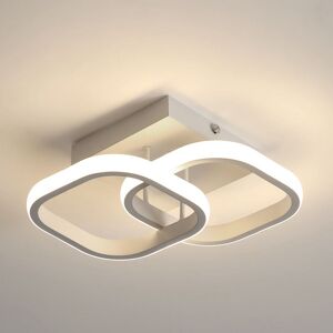 COMELY Ceiling Light Modern 22W, Acrylic Square LED Ceiling Lamp, 4500K, White White COMELY Ceiling Light Modern 22W, Acrylic Square LED Ceiling Lamp, 4500K, White White