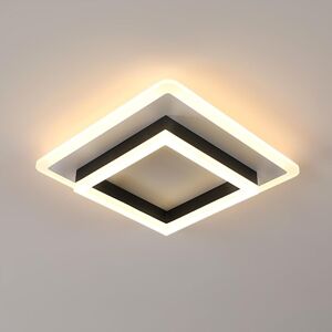 Pheashine Modern Geometric LED Ceiling Light 24W 2350 Lumen in Black Black Pheashine Modern Geometric LED Ceiling Light 24W 2350 Lumen in Black Black