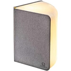 Gingko Design Linen Fabric Smart Booklight Large - Urban Grey Multicolor Gingko Design Linen Fabric Smart Booklight Large - Urban Grey Multicolor