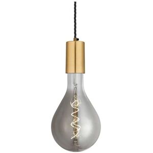 Industville Sleek Large Edison Pendant, 1 Wire - Brass in Bronze Bronze Industville Sleek Large Edison Pendant, 1 Wire - Brass in Bronze Bronze