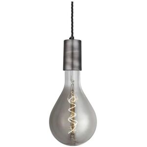 Industville Sleek Large Edison Pendant, 1 Wire - Pewter in Dark Grey Dark Grey Industville Sleek Large Edison Pendant, 1 Wire - Pewter in Dark Grey Dark Grey