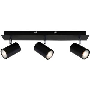 BRILONER Black 3xGU10 40W Requires Bulb Spotlight Black BRILONER Black 3xGU10 40W Requires Bulb Spotlight Black