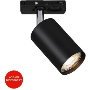 BRILONER Black 1xGU10 Requires Bulb LED Track Spot Black BRILONER Black 1xGU10 Requires Bulb LED Track Spot Black