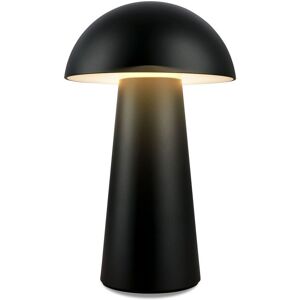 BRILONER Dimmable Rechargeable Black 2W LED Table Lamp Black BRILONER Dimmable Rechargeable Black 2W LED Table Lamp Black