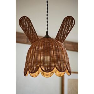 ValueLights Bella Natural Rattan Bunny Rabbit Easy Fit Ceiling Pendant Lamp Shade in Brown Brown ValueLights Bella Natural Rattan Bunny Rabbit Easy Fit Ceiling Pendant Lamp Shade in Brown Brown