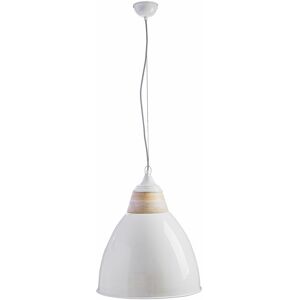 Orsina Large Grey Bell Shaped Pendant Light, Hanging Light for Dining Room or Kitchen, Ceiling Light Fixture in White White Orsina Large Grey Bell Shaped Pendant Light, Hanging Light for Dining Room or Kitchen, Ceiling Light Fixture in White White