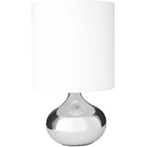 Premier Housewares White Fabric Table Lamp - Modern Look Premier Housewares White Fabric Table Lamp - Modern Look