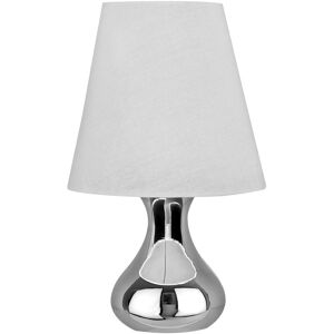 Premier Housewares Nell White Fabric Shade Table Lamp - Table Lamp Premier Housewares Nell White Fabric Shade Table Lamp - Table Lamp