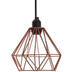 Orsina Copper Wire Geometric Pendant Light, Crystalline Shape Hanging Lamp, Durable Wire Lamp With Angular Frame in Gold Gold Orsina Copper Wire Geometric Pendant Light, Crystalline Shape Hanging Lamp, Durable Wire Lamp With Angular Frame in Gold Gold