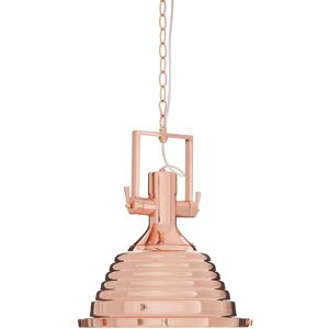 Orsina Medium Chrome Pendant Light, Reflective Industrial Ceiling Light With Glass Base, Flared Stepped Shade in Gold Gold Orsina Medium Chrome Pendant Light, Reflective Industrial Ceiling Light With Glass Base, Flared Stepped Shade in Gold Gold