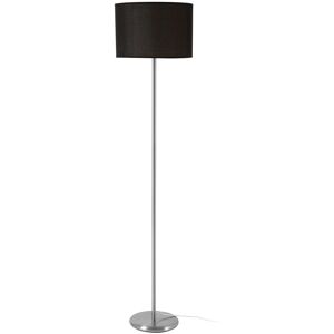 Orsina Black Waffle Effect Shade Floor Lamp, Polished Chrome Modern Standing Lamp For Living Room, Floor Lamp Black Orsina Black Waffle Effect Shade Floor Lamp, Polished Chrome Modern Standing Lamp For Living Room, Floor Lamp Black