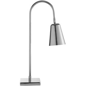 Orsina Sleek Silver Table Lamp, Slim Modern Desk Light For Home Office, Functional & Stylish Lighting Accent Silver Orsina Sleek Silver Table Lamp, Slim Modern Desk Light For Home Office, Functional & Stylish Lighting Accent Silver