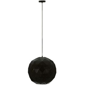 Orsina Medium Black & Copper Pendant Light, Matte Black Geometric Ceiling Light, Gold Interior Lamp Black Orsina Medium Black & Copper Pendant Light, Matte Black Geometric Ceiling Light, Gold Interior Lamp Black