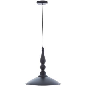 Orsina Large Black Pendant Lamp With Brass-Gold Inner Shade, Ceiling Light, Hanging Fixture With Adjustable Cord Black Orsina Large Black Pendant Lamp With Brass-Gold Inner Shade, Ceiling Light, Hanging Fixture With Adjustable Cord Black