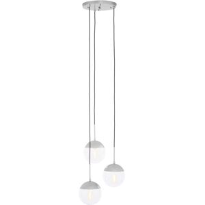 Premier Housewares Revive Chrome Finish 3 Pendant Light - Pendant Light Premier Housewares Revive Chrome Finish 3 Pendant Light - Pendant Light