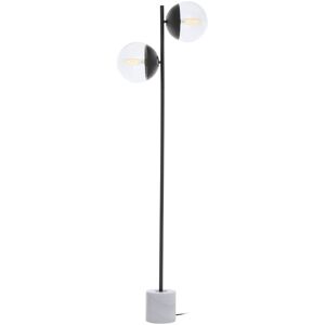 Premier Housewares Black Tripod Floor Lamp - Modern Standing Light Premier Housewares Black Tripod Floor Lamp - Modern Standing Light
