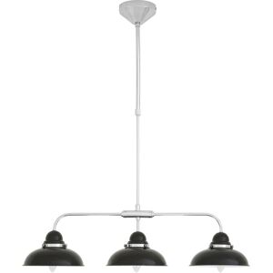 Orsina Hot Pink Finish Chrome 3 Light Pendant, Decorative Pendant Light For Entryways, Hanging Lamp For Dining Room in Black Black Orsina Hot Pink Finish Chrome 3 Light Pendant, Decorative Pendant Light For Entryways, Hanging Lamp For Dining Room in Black Black