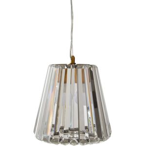 Orsina Bronze Cone Pendant Light, Geometric Crystal Glass Shade, Contemporary Boutique Fixture for Dining Room in Gold Gold Orsina Bronze Cone Pendant Light, Geometric Crystal Glass Shade, Contemporary Boutique Fixture for Dining Room in Gold Gold
