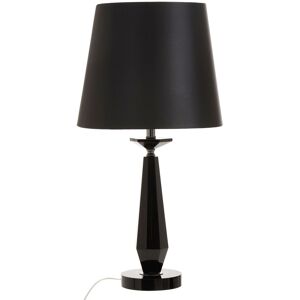 Orsina Black Crystal Table Lamp With Metal Base, Round Shade Bedside Light, Distinctive Decorative Accent Lighting Black Orsina Black Crystal Table Lamp With Metal Base, Round Shade Bedside Light, Distinctive Decorative Accent Lighting Black