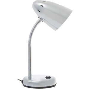 Orsina Matte Grey Desk Lamp, Adjustable Living Room Desk Lamp, Minimalistic Desk Lamp for Reading & Writing in Silver Silver Orsina Matte Grey Desk Lamp, Adjustable Living Room Desk Lamp, Minimalistic Desk Lamp for Reading & Writing in Silver Silver