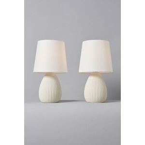 Bhs Freya Teardrop Set Of 2 Ceramic Cream Table Lamps - Table Lamps Bhs Freya Teardrop Set Of 2 Ceramic Cream Table Lamps - Table Lamps