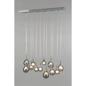 BHS Lighting Carmella Ceiling Pendant Light in Silver Silver BHS Lighting Carmella Ceiling Pendant Light in Silver Silver