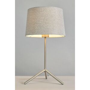 BHS Lighting Stassy Tripod Feet Table Lamp in Silver Silver BHS Lighting Stassy Tripod Feet Table Lamp in Silver Silver