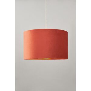 BHS Lighting Large Velvet Easy Fit Light Shade in Orange Orange BHS Lighting Large Velvet Easy Fit Light Shade in Orange Orange