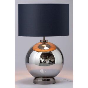 Bhs Metro Black Nickel and Dark Grey Smoke Glass Sphere Table Lamp - Table Lamp Bhs Metro Black Nickel and Dark Grey Smoke Glass Sphere Table Lamp - Table Lamp