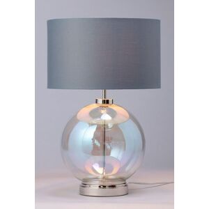 BHS Lighting Metro Table Lamp in Metallic Silver Metallic Silver BHS Lighting Metro Table Lamp in Metallic Silver Metallic Silver