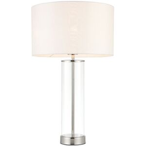 Loops Touch Dimmable Table Lamp Nickel Glass White Shade Modern Bedside Feature Light in Metallics Metallics Loops Touch Dimmable Table Lamp Nickel Glass White Shade Modern Bedside Feature Light in Metallics Metallics