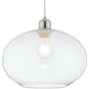 Loops Pendant Light - Clear Bubble Glass 300mm - Pendant Light Loops Pendant Light - Clear Bubble Glass 300mm - Pendant Light