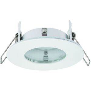 Loops IP65 Bathroom Slim Round Ceiling Downlight Matt White Recessed GU10 LED Lamp White Loops IP65 Bathroom Slim Round Ceiling Downlight Matt White Recessed GU10 LED Lamp White