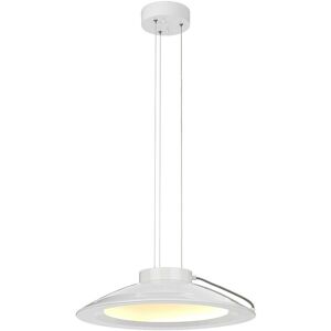 Loops 1 Bulb White Ceiling Pendant Light - Pendant Loops 1 Bulb White Ceiling Pendant Light - Pendant