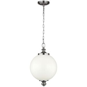Loops 1 Bulb Ceiling Pendant Light Highly Polished Nickel - Pendant Loops 1 Bulb Ceiling Pendant Light Highly Polished Nickel - Pendant