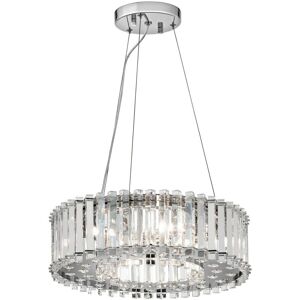 Loops 6 Bulb Chrome Pendant Light - Interior Lighting Loops 6 Bulb Chrome Pendant Light - Interior Lighting