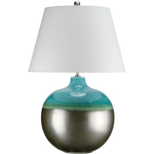 Brand Model - White, Turquoise, Graphite Finish - Table Lamp Brand Model - White, Turquoise, Graphite Finish - Table Lamp