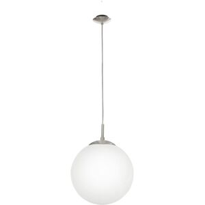 Satin Nickel Pendant Light White Glass Opal Matt - Pendant Light Satin Nickel Pendant Light White Glass Opal Matt - Pendant Light