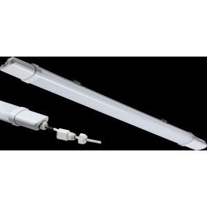 Netlighting Knightsbridge TorlanECO Fast Fix 230V IP65 2FT 720mm 18W LED Batten 4000K TORE4K18 in White White Netlighting Knightsbridge TorlanECO Fast Fix 230V IP65 2FT 720mm 18W LED Batten 4000K TORE4K18 in White White