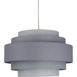 First Choice Lighting Grey Ombre 5 Tier Ceiling Light Shade Grey First Choice Lighting Grey Ombre 5 Tier Ceiling Light Shade Grey