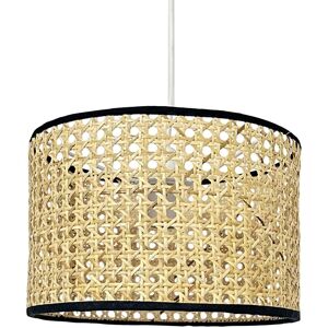First Choice Lighting Kona - Natural Rattan 25 cm Easy Fit Pendant Shades Natural First Choice Lighting Kona - Natural Rattan 25 cm Easy Fit Pendant Shades Natural