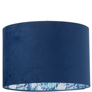 First Choice Lighting Parrot - Velvet Blue Parrot Design 30cm Pendant or Table Lamp Shade in Navy Navy First Choice Lighting Parrot - Velvet Blue Parrot Design 30cm Pendant or Table Lamp Shade in Navy Navy