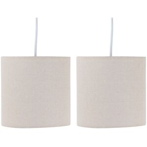 First Choice Lighting Set of 2 Natural Linen 15.5cm Table Lamp Shades Natural First Choice Lighting Set of 2 Natural Linen 15.5cm Table Lamp Shades Natural