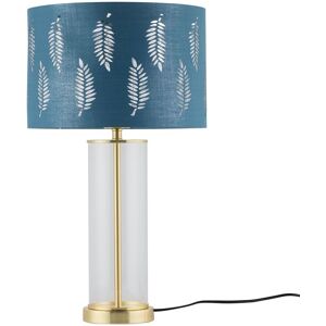 First Choice Lighting Aura - Satin Brass Table Lamp with Teal Fern Cut Out Silver Shade in Gold Gold First Choice Lighting Aura - Satin Brass Table Lamp with Teal Fern Cut Out Silver Shade in Gold Gold